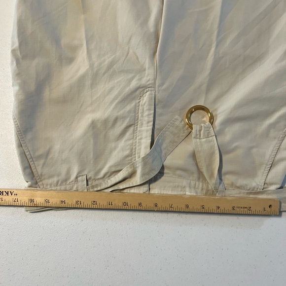 Ralph Lauren Cream Chinos with Tailored Pleats Size 10 color beige - Picture 12 of 12